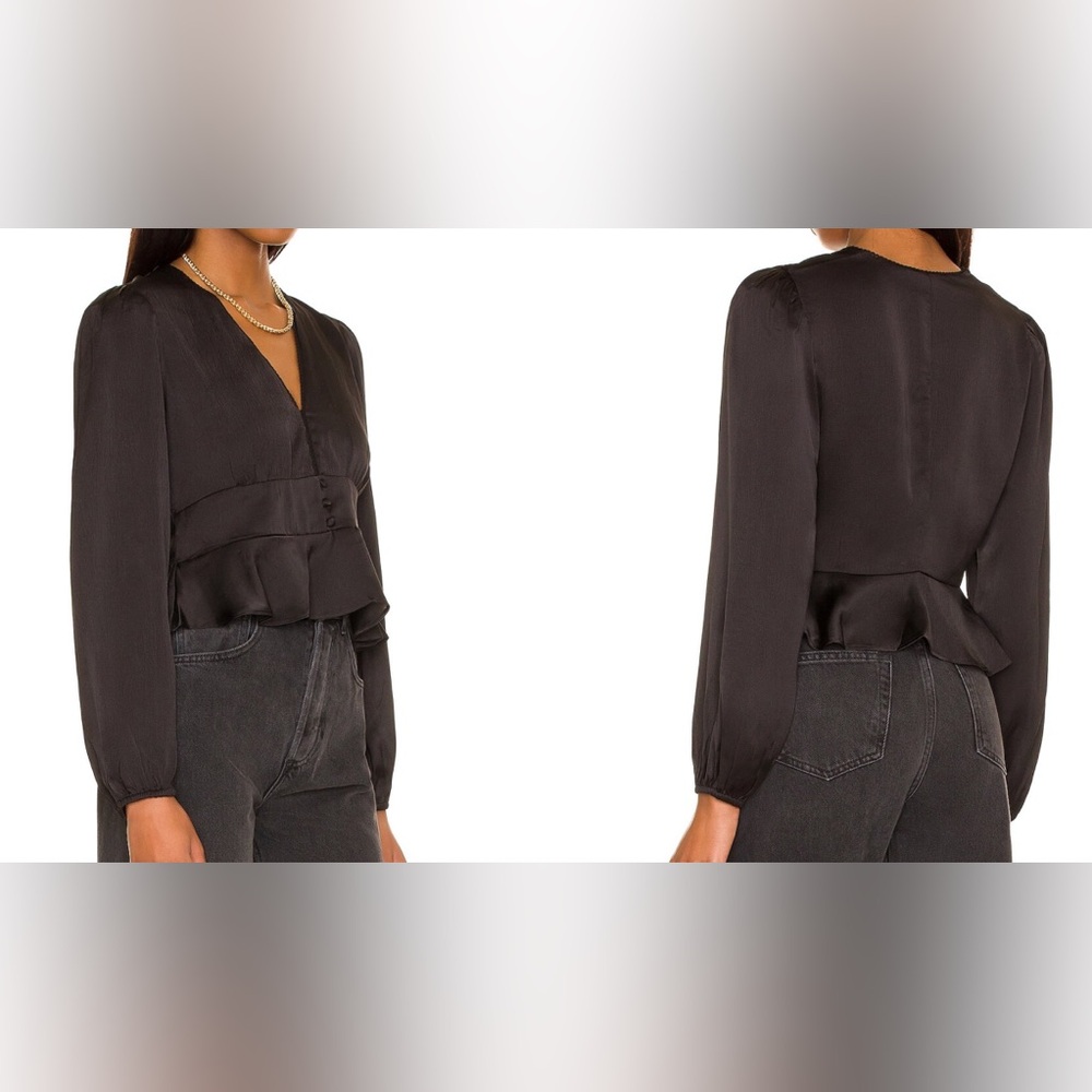 1. State Peplum Blouse